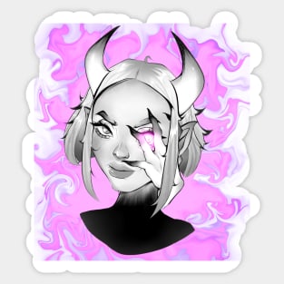 Old Reborn Demon Sticker